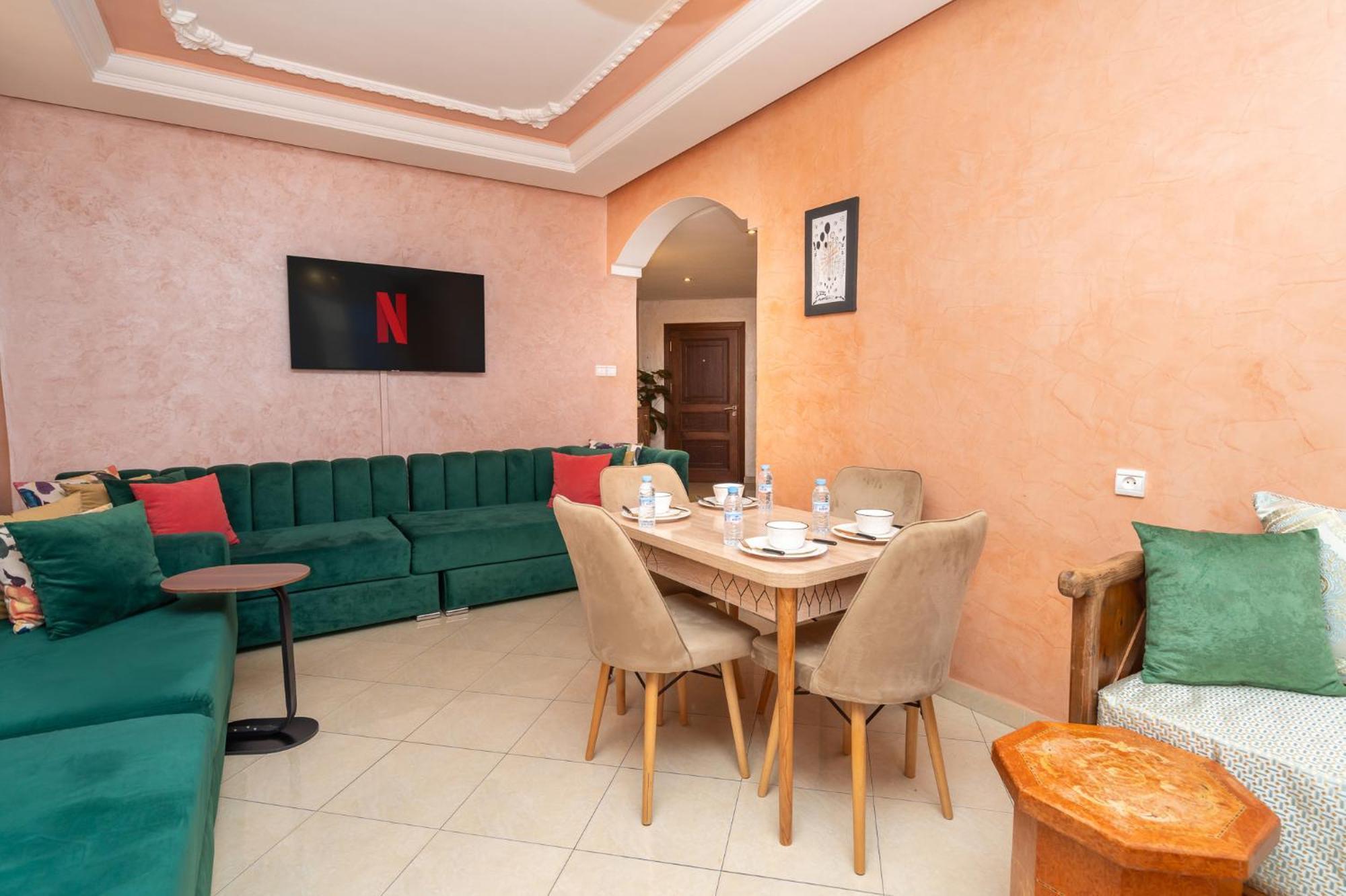 Appartement 2 Chambres Pres De La Corniche Танжер Экстерьер фото