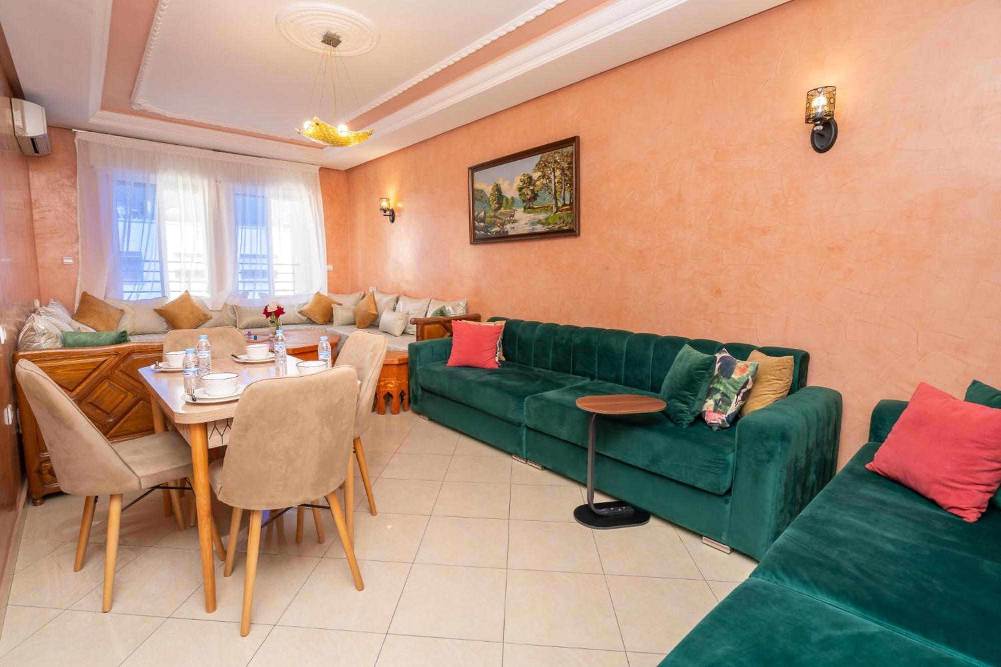 Appartement 2 Chambres Pres De La Corniche Танжер Экстерьер фото